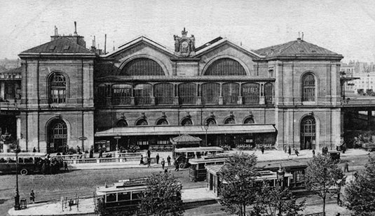 Gare Montparnasse 19ème siècle